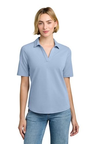 Brooks Brothers Pinpoint Pique Polo - Womens image thumbnail