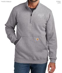 Image of Carhartt Midweight 1/4-Zip Mock Neck Sweatshirt CT105294