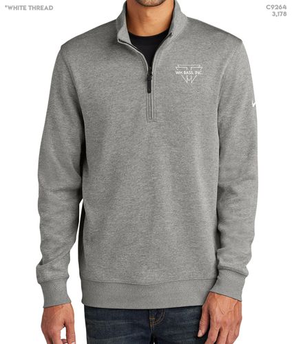 Nike Club Fleece Sleeve Swoosh 1/2-Zip NKDX6718 image thumbnail