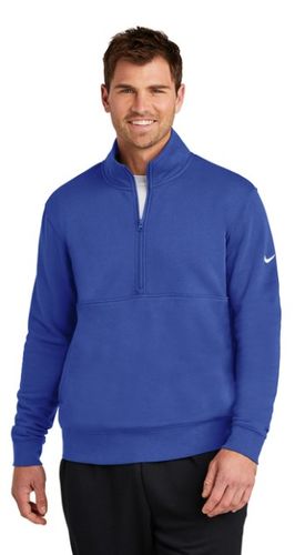 Nike Club Fleece Sleeve Swoosh 1/2-Zip NKDX6718 image thumbnail