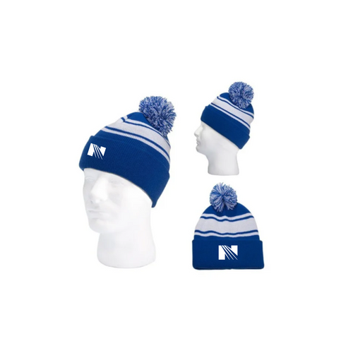 Knit Beanie With Pom Pom image thumbnail