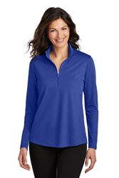 Image of Port Authority Ladies Dry Zone UV Micro-Mesh 1/4-Zip LK112