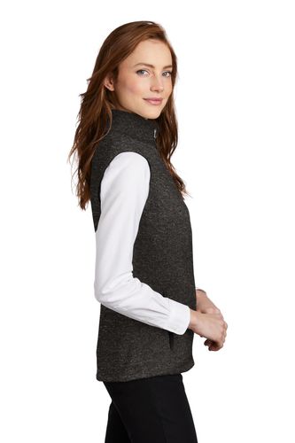 Ladies Sweater Fleece Vest image thumbnail Ladies Sweater Fleece Vest image thumbnail