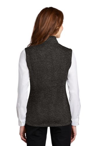 Ladies Sweater Fleece Vest image thumbnail Ladies Sweater Fleece Vest image thumbnail