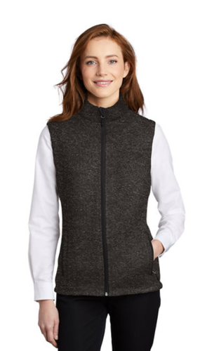 Ladies Sweater Fleece Vest image thumbnail Ladies Sweater Fleece Vest image thumbnail