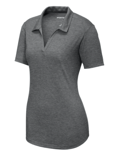 Women's PosiCharge Tri-Blend Wicking Polo image thumbnail