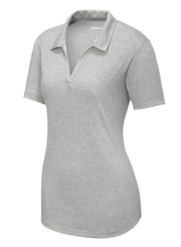 Women's PosiCharge Tri-Blend Wicking Polo image thumbnail