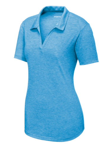 Women's PosiCharge Tri-Blend Wicking Polo image thumbnail