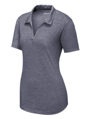 Women's PosiCharge Tri-Blend Wicking Polo image thumbnail
