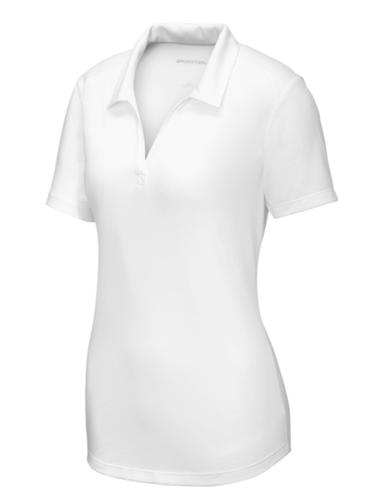 Women's PosiCharge Tri-Blend Wicking Polo image thumbnail