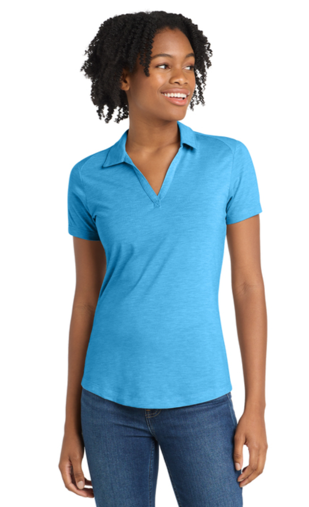 Women's PosiCharge Tri-Blend Wicking Polo primary image