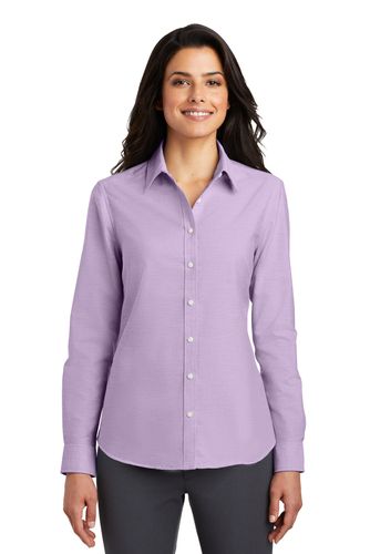 Port Authority Ladies SuperPro Oxford Shirt image thumbnail