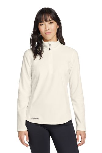 Eddie Bauer Ladies 1/2-Zip Microfleece Jacket image thumbnail