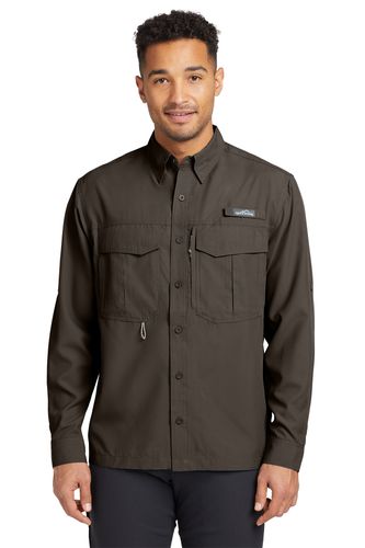 Eddie Bauer Long Sleeve Performance Fishing Shirt image thumbnail