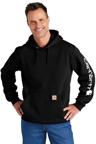 Carhartt Midweight Hooded Logo Sweatshirt image thumbnail