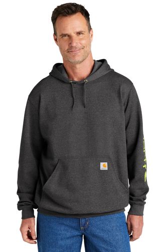 Carhartt Midweight Hooded Logo Sweatshirt image thumbnail