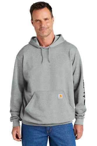 Carhartt Midweight Hooded Logo Sweatshirt image thumbnail