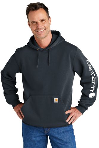 Carhartt Midweight Hooded Logo Sweatshirt image thumbnail