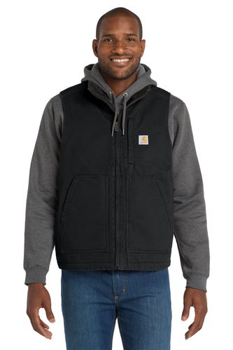 Carhartt Sherpa-Lined Mock Neck Vest image thumbnail
