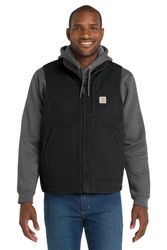 Image of Carhartt Sherpa-Lined Mock Neck Vest