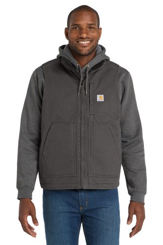 Carhartt Sherpa-Lined Mock Neck Vest image thumbnail