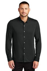 Image of Mercer+Mettle Stretch Jersey Long Sleeve Shirt