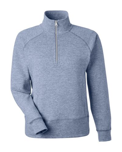  J America Ladies' Electric Fleece Quarter-Zip image thumbnail
