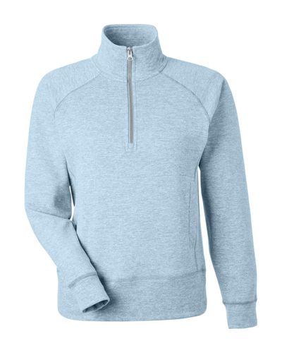  J America Ladies' Electric Fleece Quarter-Zip image thumbnail