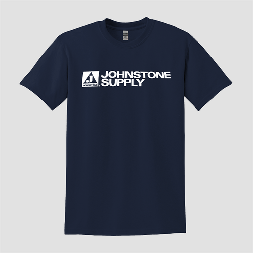 Johnstone DryBlend® 50 Cotton/50 Poly T-Shirt (Single Color Logo) image thumbnail