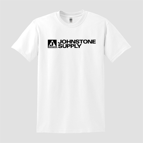 Johnstone DryBlend® 50 Cotton/50 Poly T-Shirt (Single Color Logo) image thumbnail