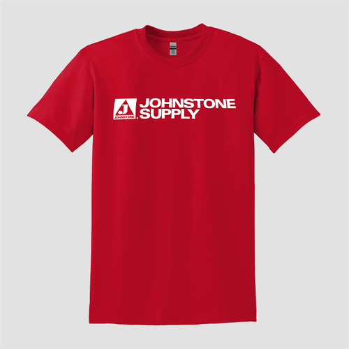 Johnstone DryBlend® 50 Cotton/50 Poly T-Shirt (Single Color Logo) image thumbnail