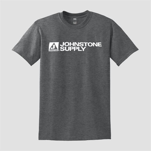 Johnstone DryBlend® 50 Cotton/50 Poly T-Shirt (Single Color Logo) image thumbnail