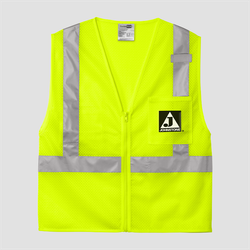 Image of Johnstone ANSI 107 Class 2 Mesh Zippered Vest