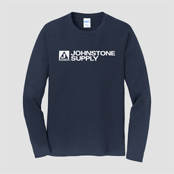 Image of Johnstone Extended Size Cotton Long Sleeve Tee