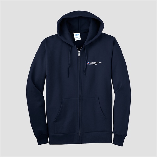 Johnstone Tall Fleece Full Zip Hoodie image thumbnail