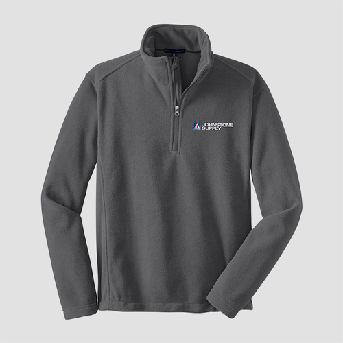 Johnstone Extended Size 1/4 Zip Fleece Pullover image thumbnail