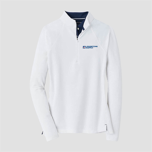 Johnstone Peter Millar Women's Raglan Sleeve Perth Layer Quarter-Zip image thumbnail