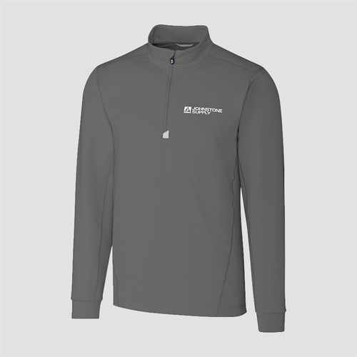 Johnstone Cutter & Buck Traverse Stretch Quarter Zip Men's Pullover image thumbnail