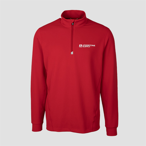 Johnstone Cutter & Buck Traverse Stretch Quarter Zip Men's Pullover image thumbnail