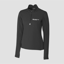 Image of Johnstone Cutter & Buck Traverse Stretch Quarter Zip Women's Pullover