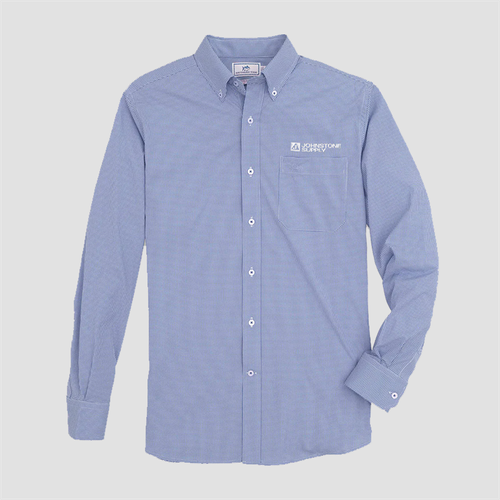 Johnstone Southern Tide Men's Gameday Gingham Sport Shirt image thumbnail