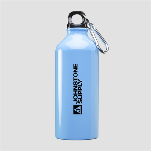Sporty Aluminum Water Bottle w/ Carabiner 20 oz Bottles image thumbnail