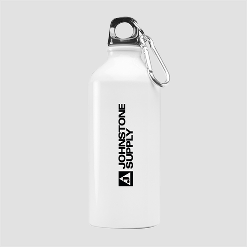 Sporty Aluminum Water Bottle w/ Carabiner 20 oz Bottles image thumbnail