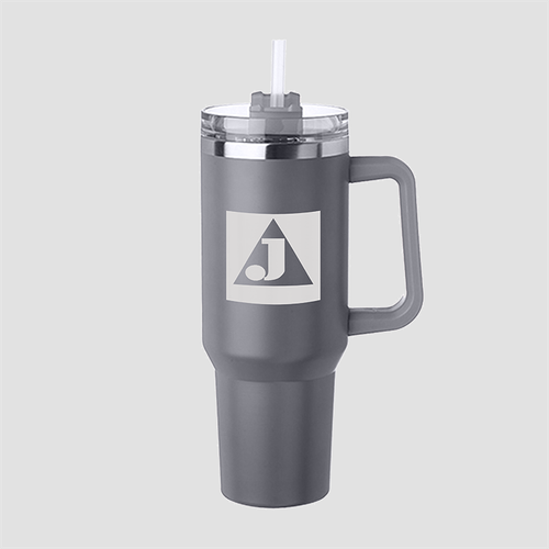 40 oz. Stainless Steel Travel Mugs w/ Handle image thumbnail