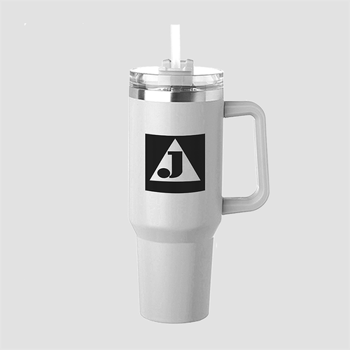 40 oz. Stainless Steel Travel Mugs w/ Handle image thumbnail