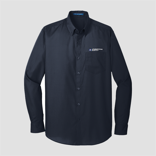 Johnstone Long Sleeve Carefree Poplin Shirt OC image thumbnail