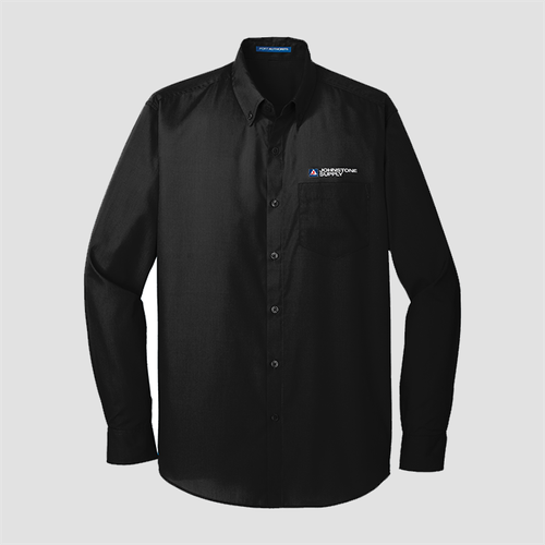 Johnstone Long Sleeve Carefree Poplin Shirt OC image thumbnail
