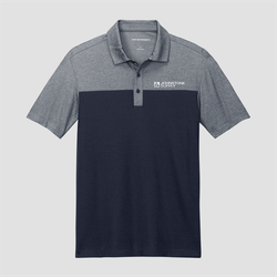 Image of Johnstone Fine Pique Blend Blocked Polo