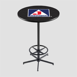 Image of Tall Table with Logo Top 