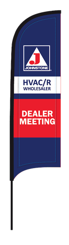 Medium Double Sided Feather Flag (12') image thumbnail